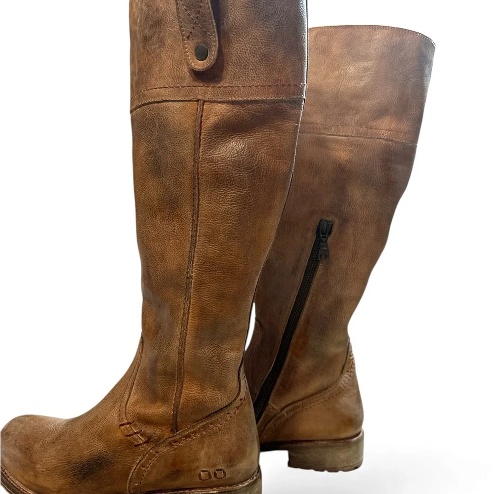Bed Stu new Jacqueline Tall leather boots perfect condition sticker on bottom